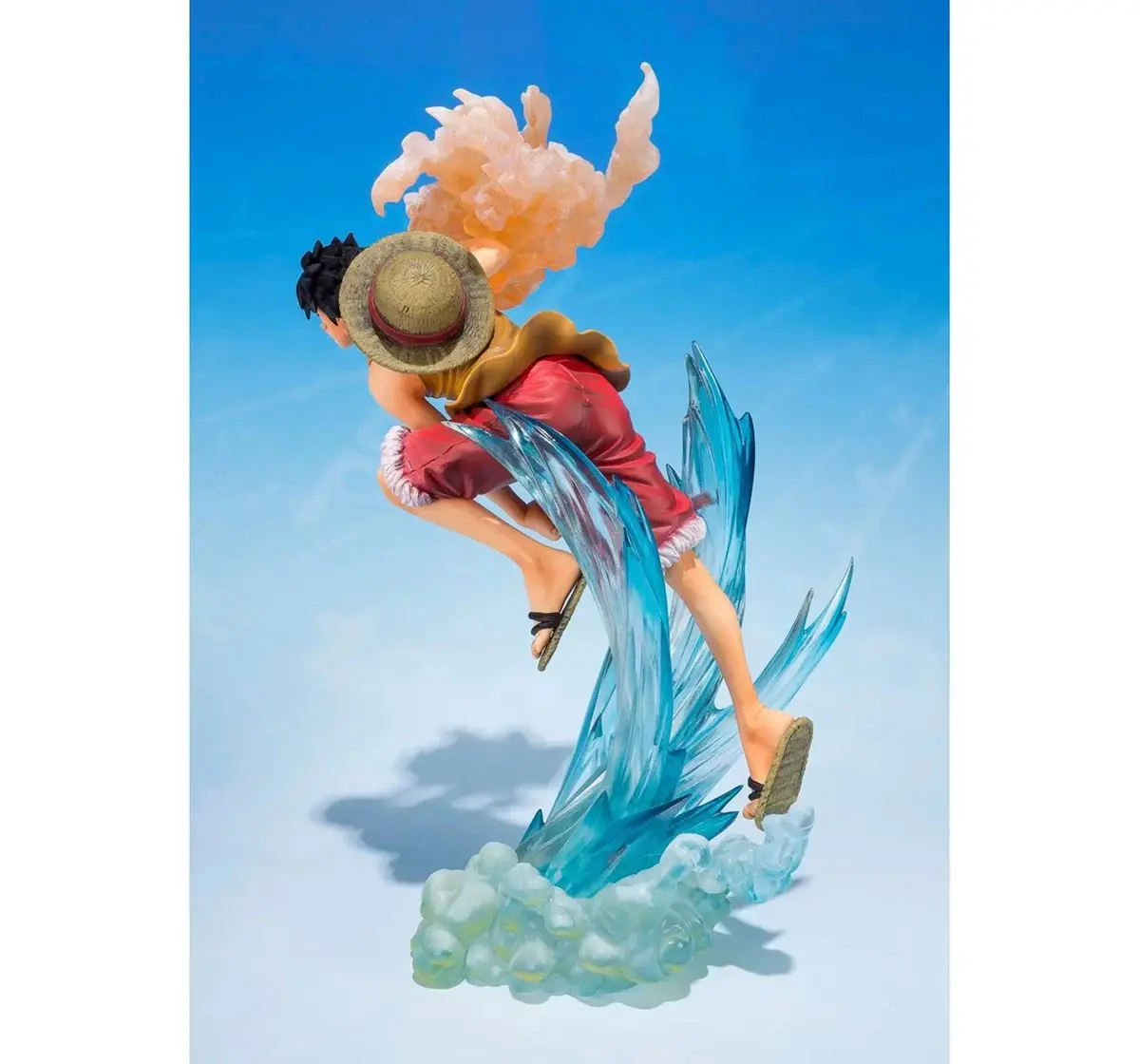 Tamashii Nations One Piece Monkey D. Luffy Brother's Bond Figuarts ZERO Statue, 15Y+