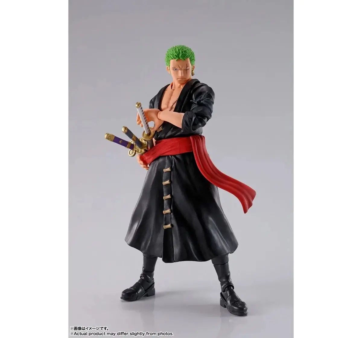 Tamashii Nations One Piece Roronoa Zoro Onigashima S.H.Figuarts Figure, 15Y+