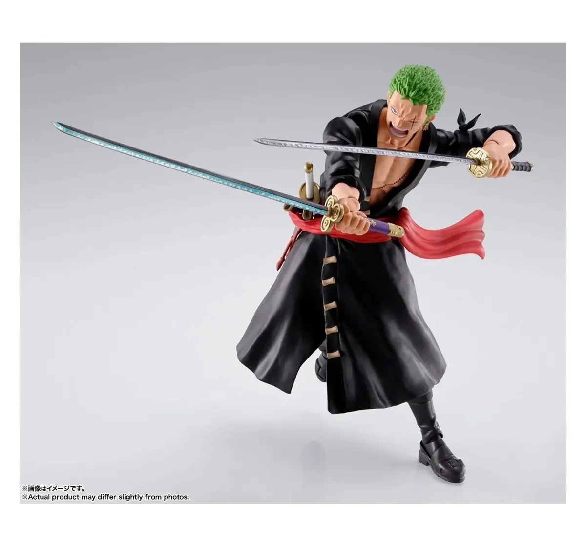 Tamashii Nations One Piece Roronoa Zoro Onigashima S.H.Figuarts Figure, 15Y+