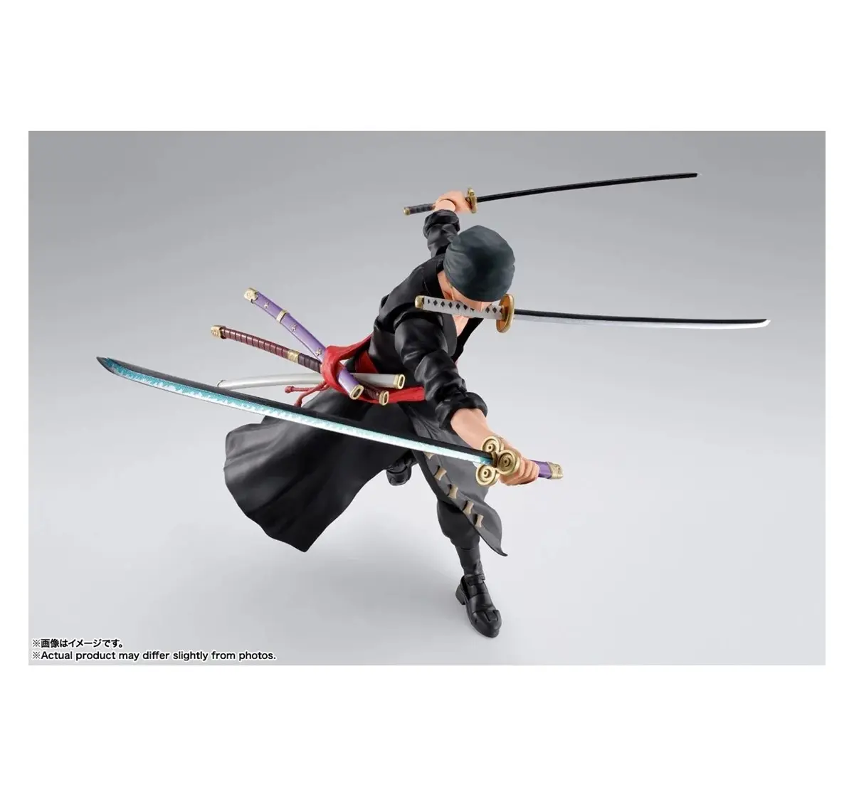 Tamashii Nations One Piece Roronoa Zoro Onigashima S.H.Figuarts Figure, 15Y+