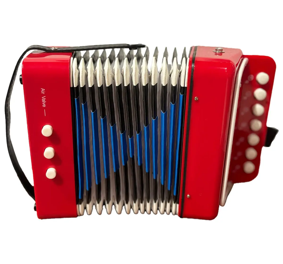 Hamleys Accordion Musical Instrument Toy Accordion for Kids, 7 Keys Button, 5Y+