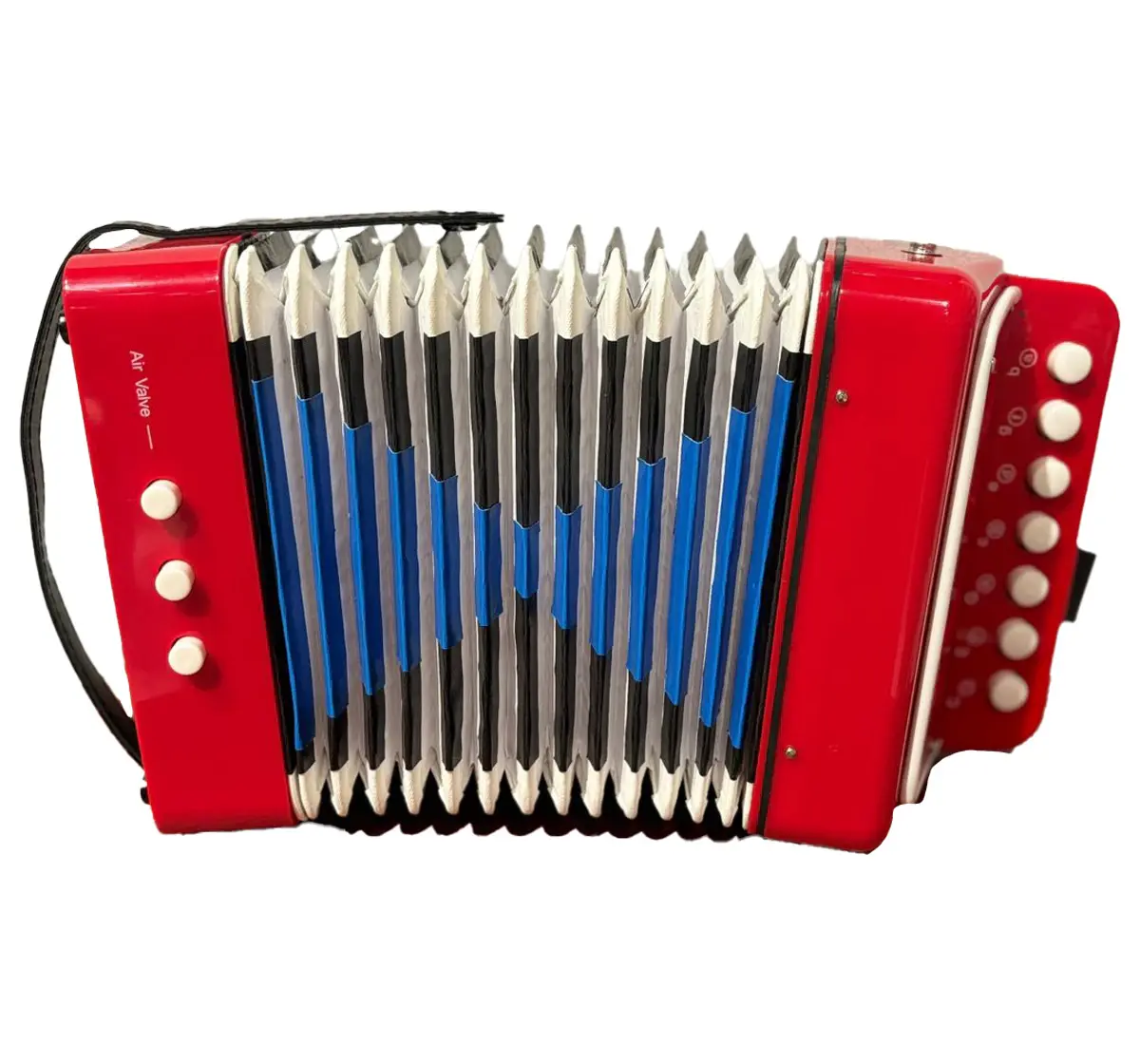 Hamleys Accordion Musical Instrument Toy Accordion for Kids, 7 Keys Button, 5Y+