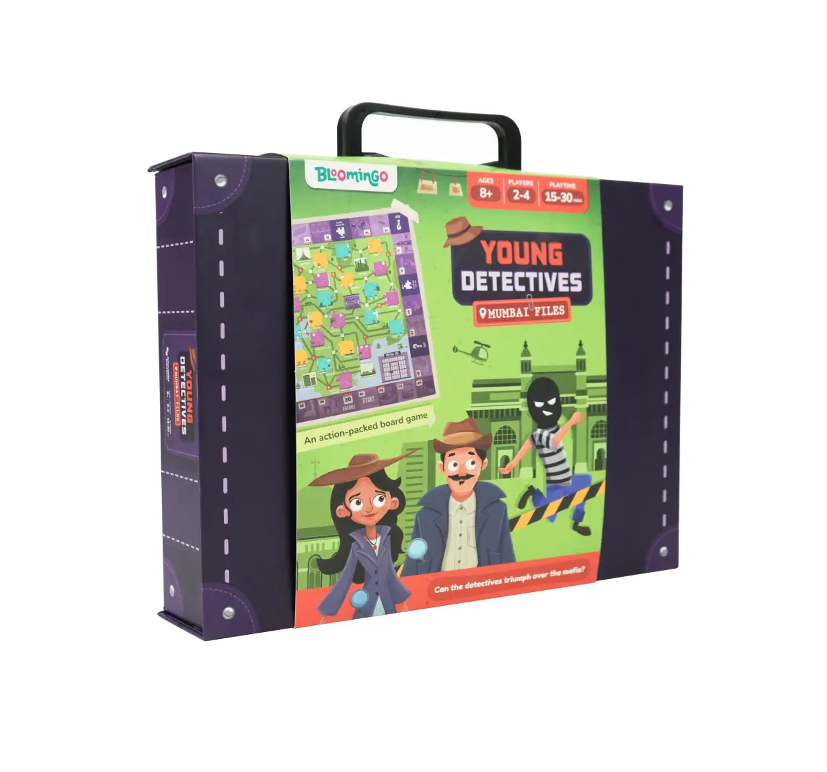 Bloomingo Young Detectives: New York Files - Detective Board Game, Mysteries And Puzzles, 8Y+ 