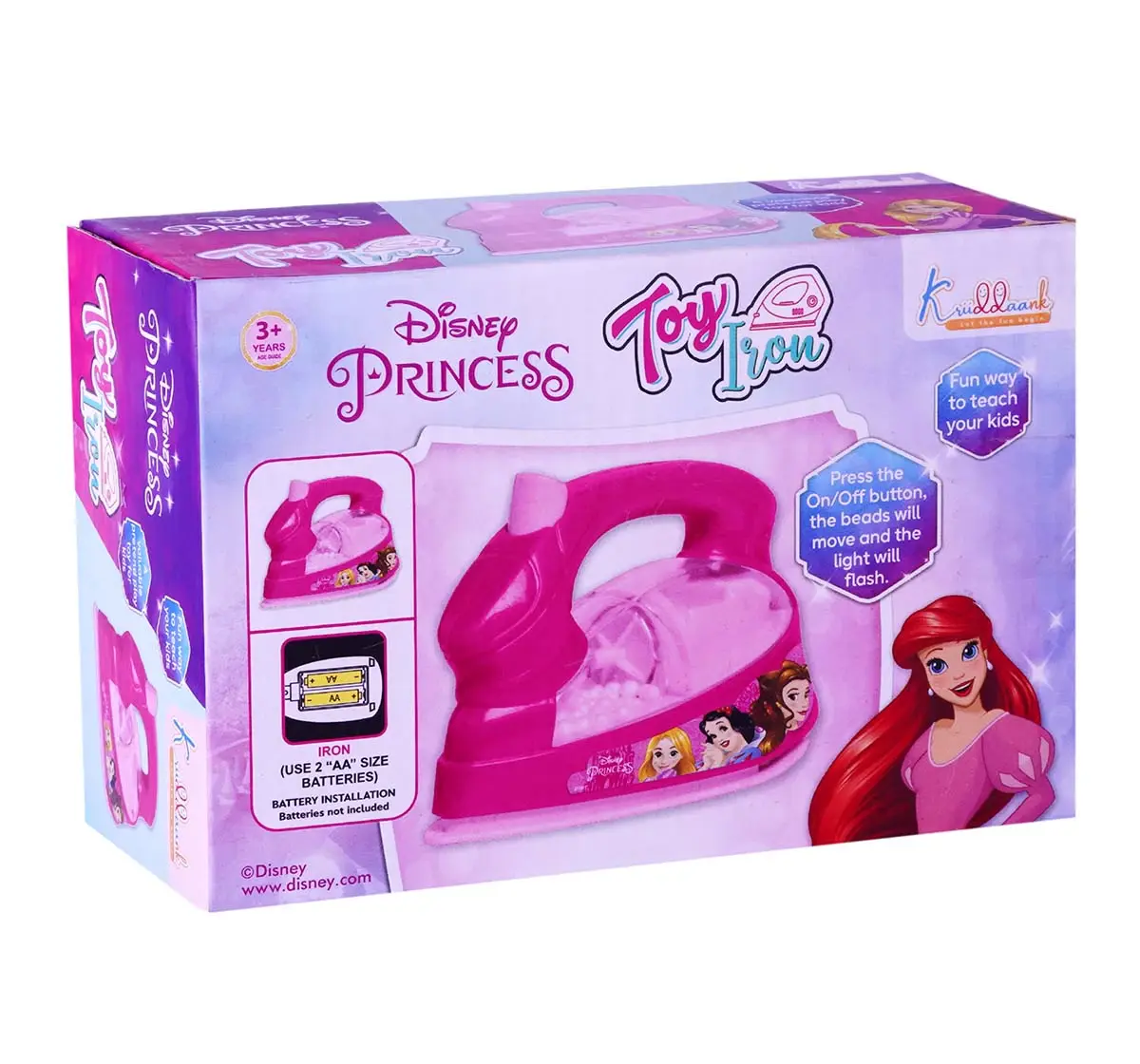 Kriiddaank Household Iron/Press Playset Disney Princess, 3Y+