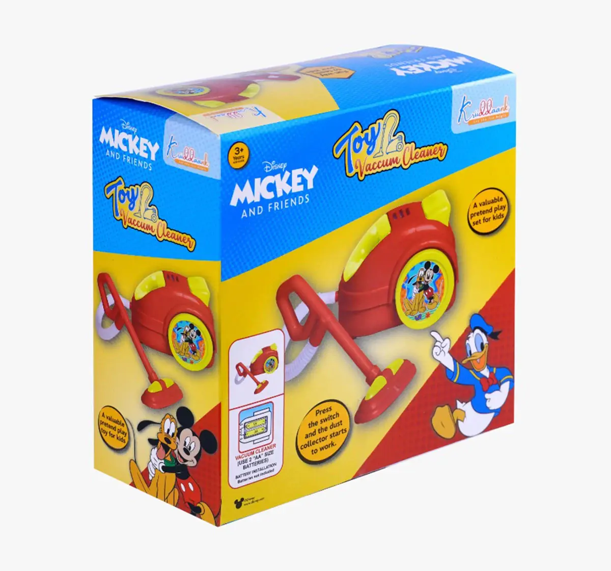 Kriiddaank Household Vaccum Cleaner Mickey Mouse, 3Y+