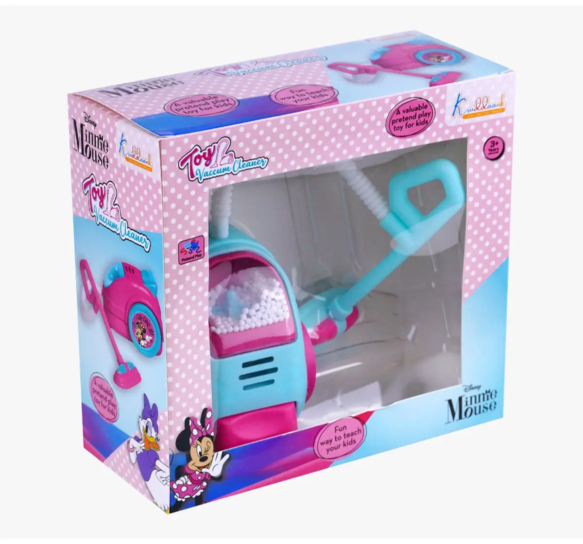 Kriiddaank Household Vaccum Cleaner Minnie Mouse, 3Y+
