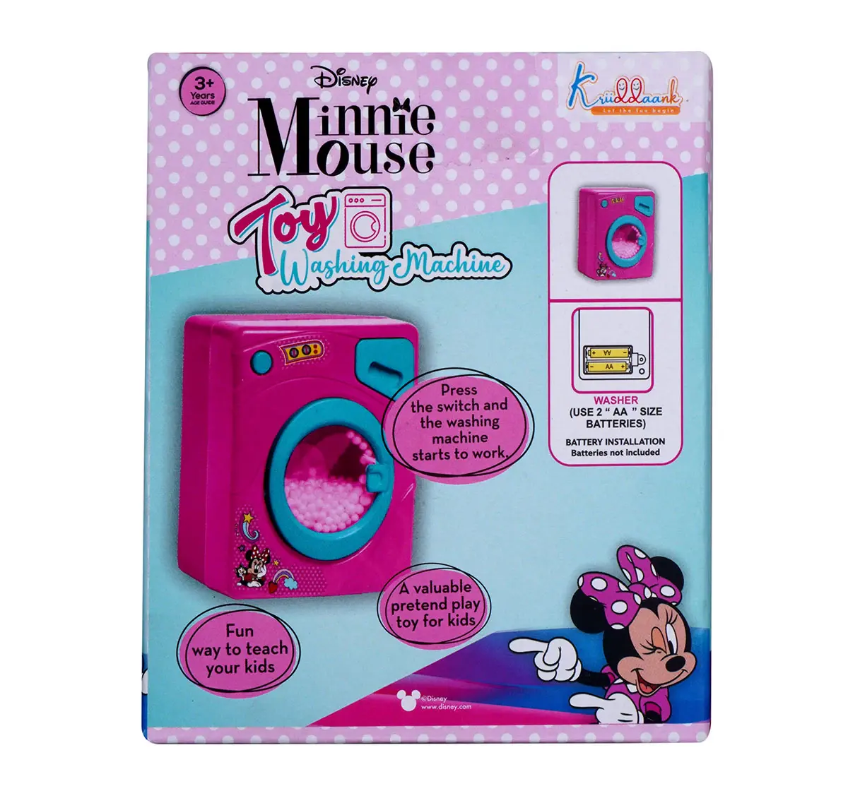 Buy Kriiddaank Household Washing Machine Minnie Mouse, 3Y+ Online ...