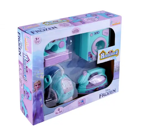 Kriiddaank Mini Household Set- 4Pc Frozen, 3Y+