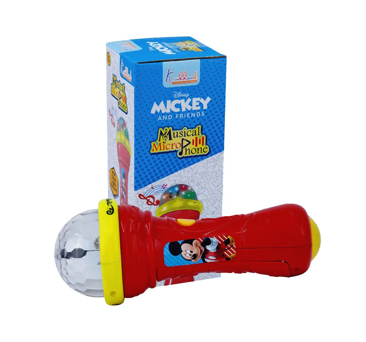 Kriiddaank Musical Microphone Mickey Mouse, 3Y+