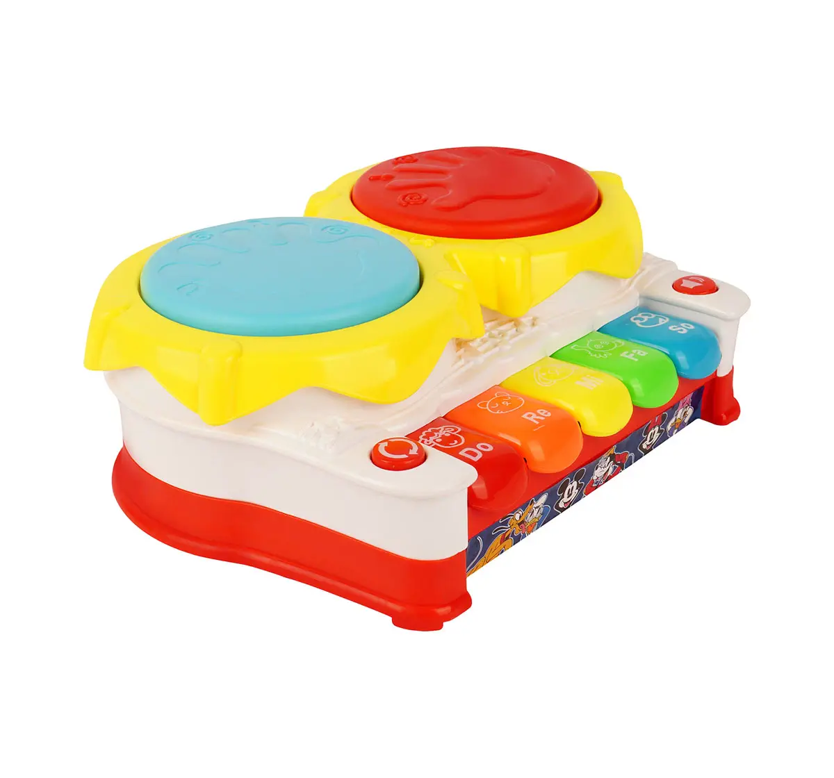 Kriiddaank 2 In 1 Piano Drum Set Mickey Mouse, 3Y+