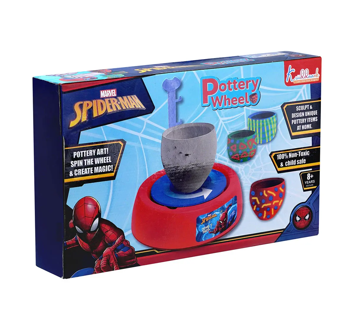 Kriiddaank Pottery Wheel Spiderman, 8Y+