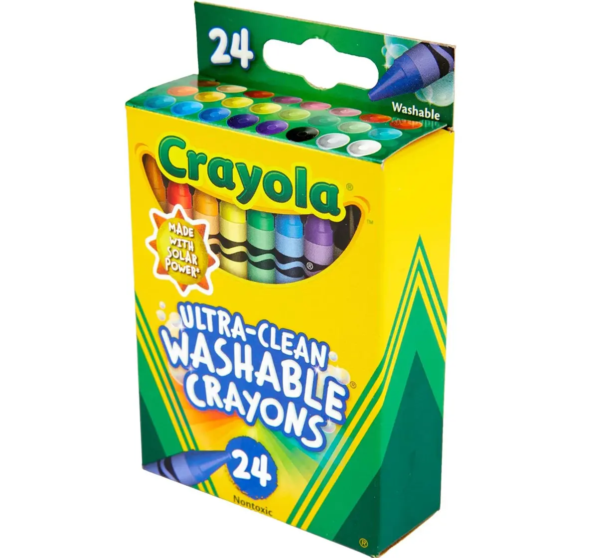 Crayola Ultra lean Washable Crayons, 24 pieces, 3Y+