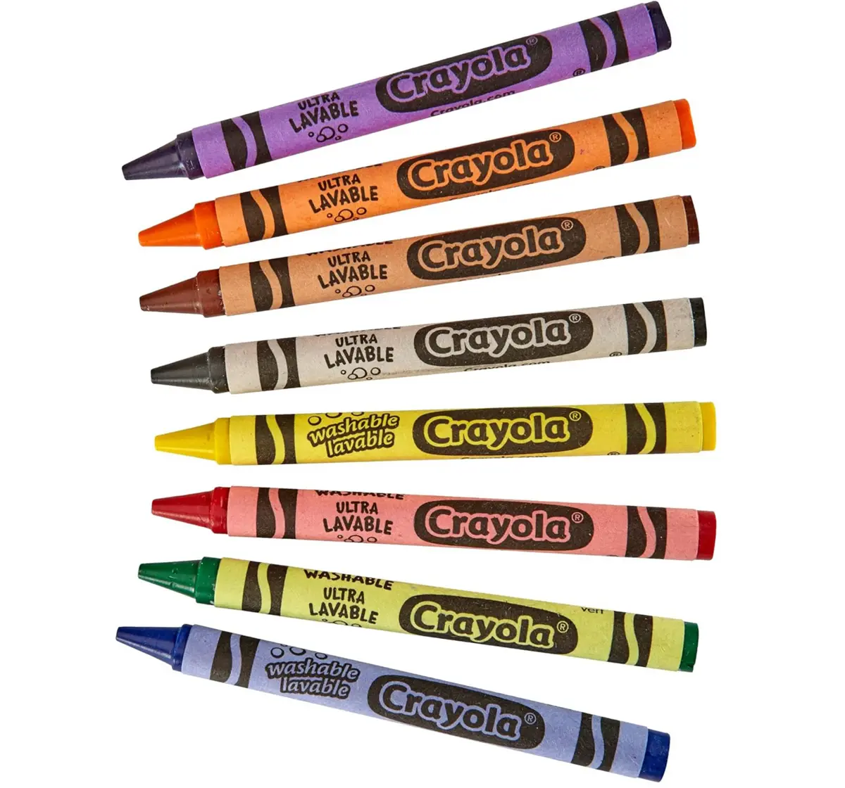 Crayola Ultra lean Washable Crayons, 24 pieces, 3Y+