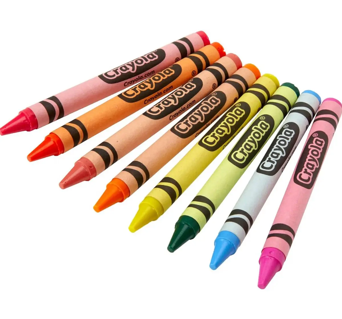 Crayola Neon Crayons, 8 Pieces, 3Y+