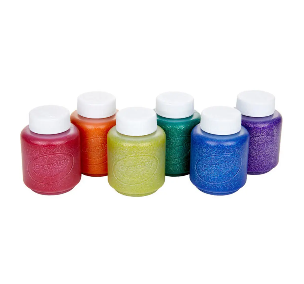 Crayola Washable Glitter Paint, 6 pieces, 3Y+