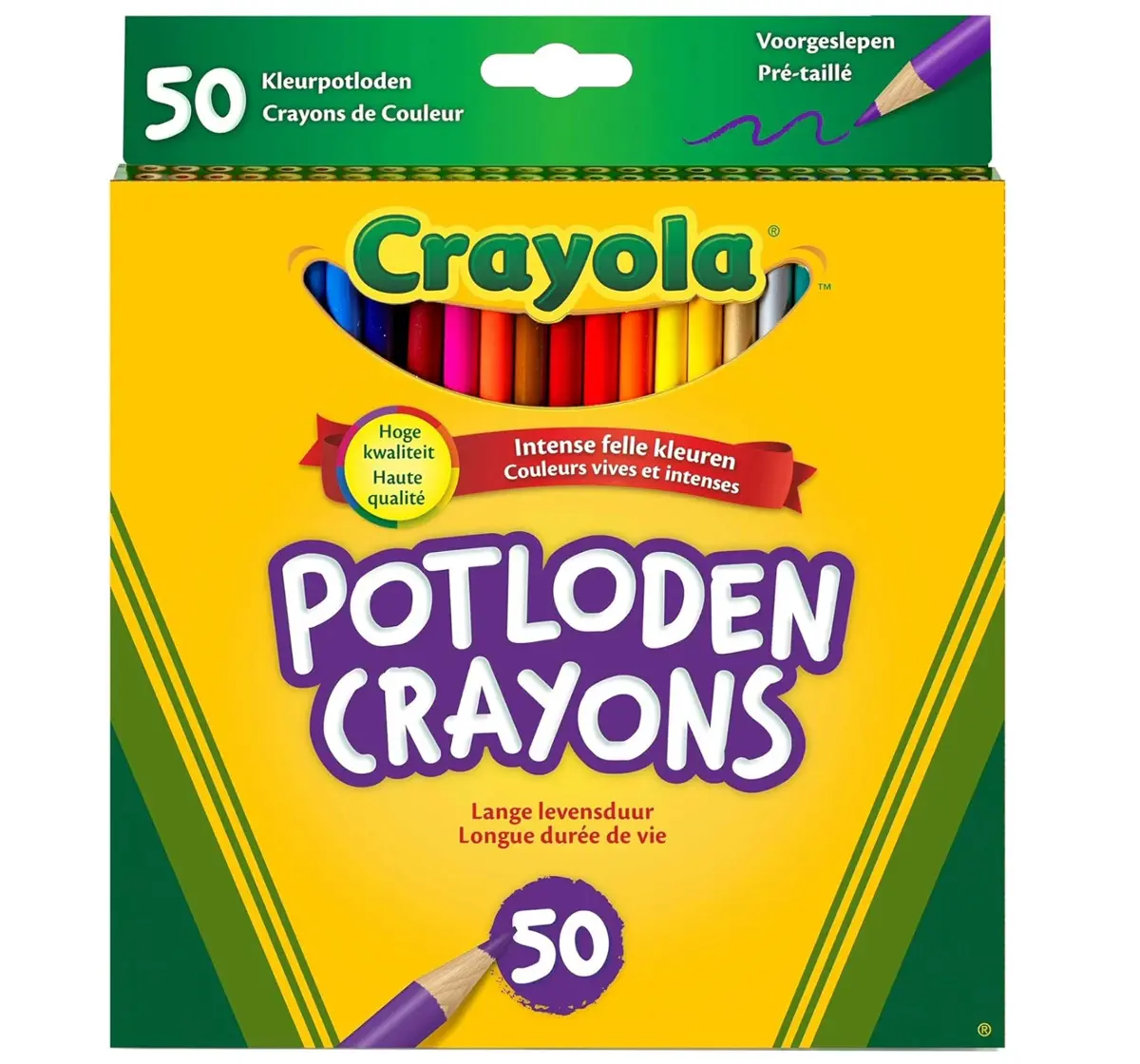 Crayola Colored Pencils, 50 pieces, 3Y+