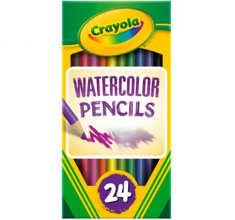 Crayola Watercolor Pencils, 24 pieces, 3Y+