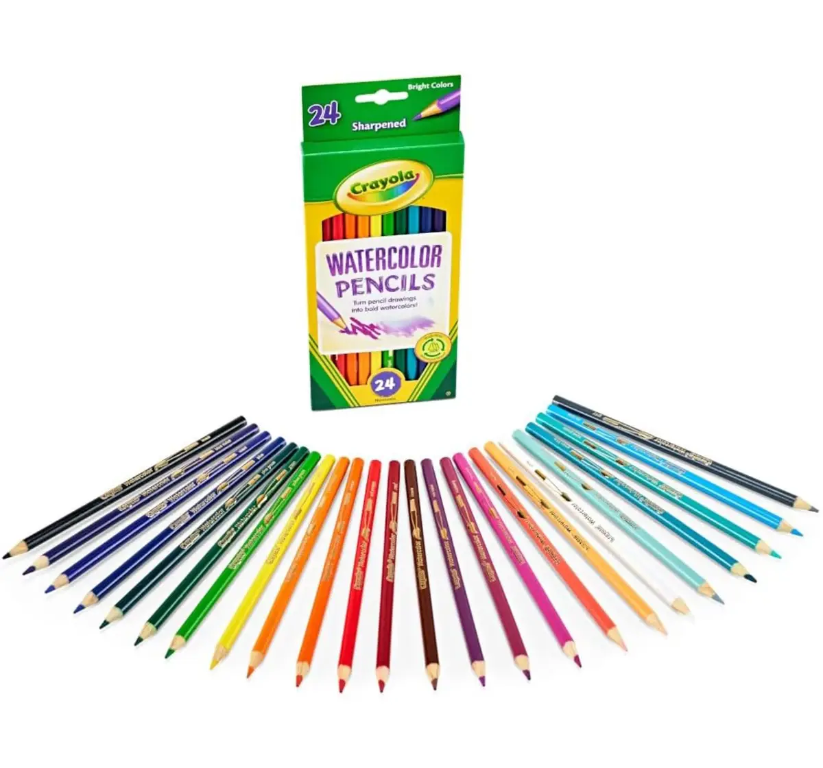 Crayola Watercolor Pencils, 24 pieces, 3Y+