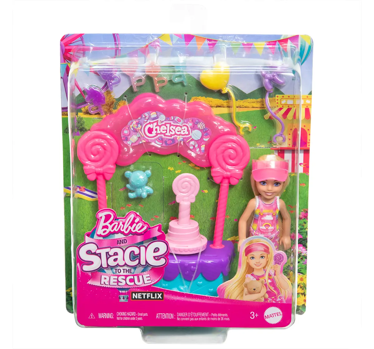 Barbie Chelsea Lollipop Candy Playset, 3Y+, Multicolour