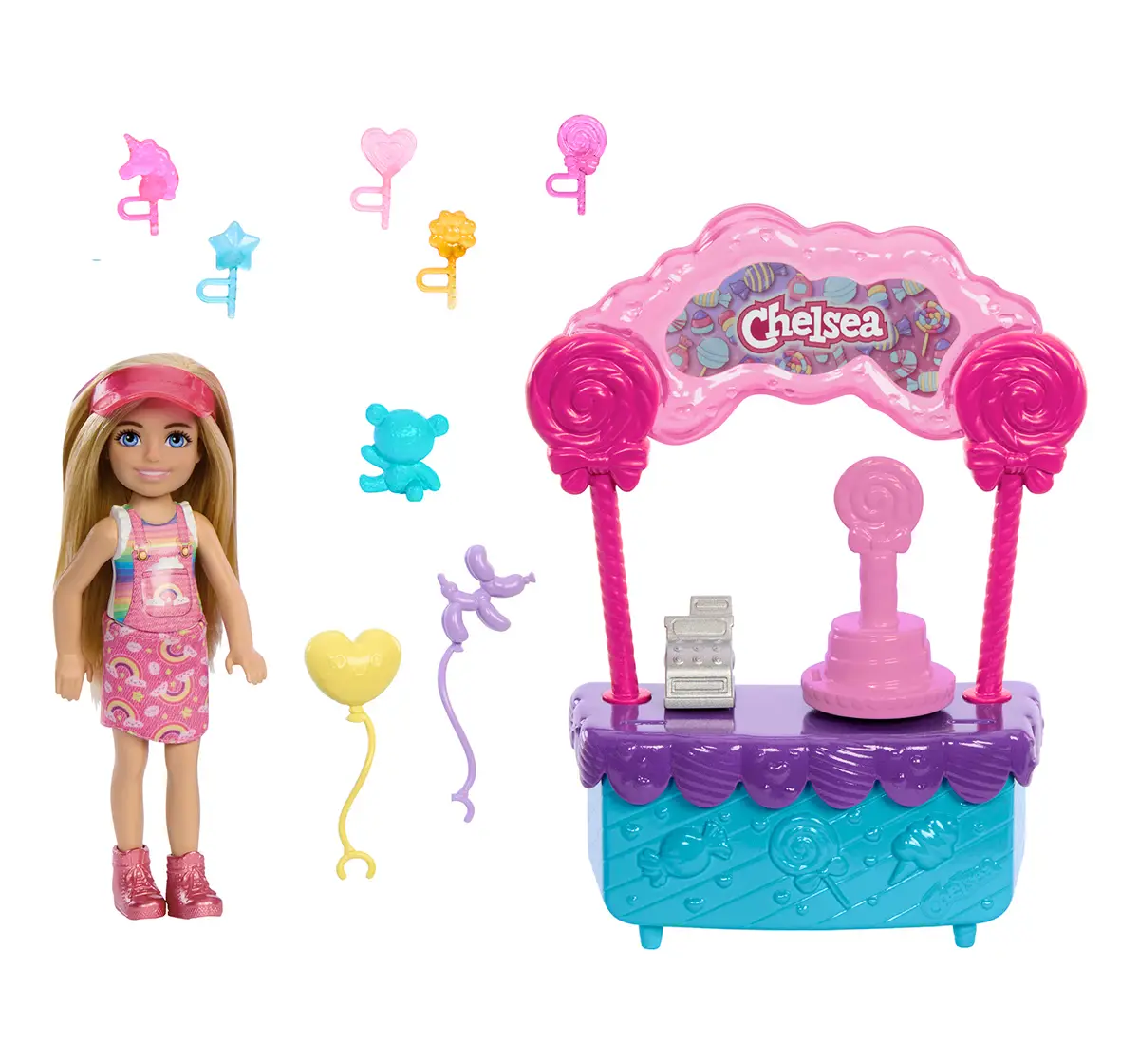 Barbie Chelsea Lollipop Candy Playset, 3Y+, Multicolour