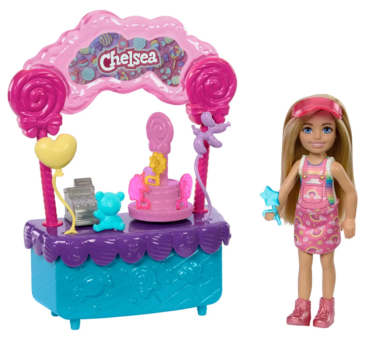 Barbie Chelsea Lollipop Candy Playset, 3Y+, Multicolour