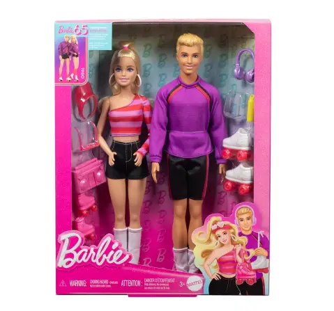Barbie Ken & Barbie 2 Pack 65Th Anniversary, 3Y+, Multicolour