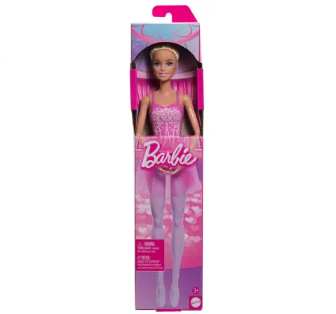 Barbie Ballerina Doll Assortment, 3 Variants, 3Y+, Multicolour