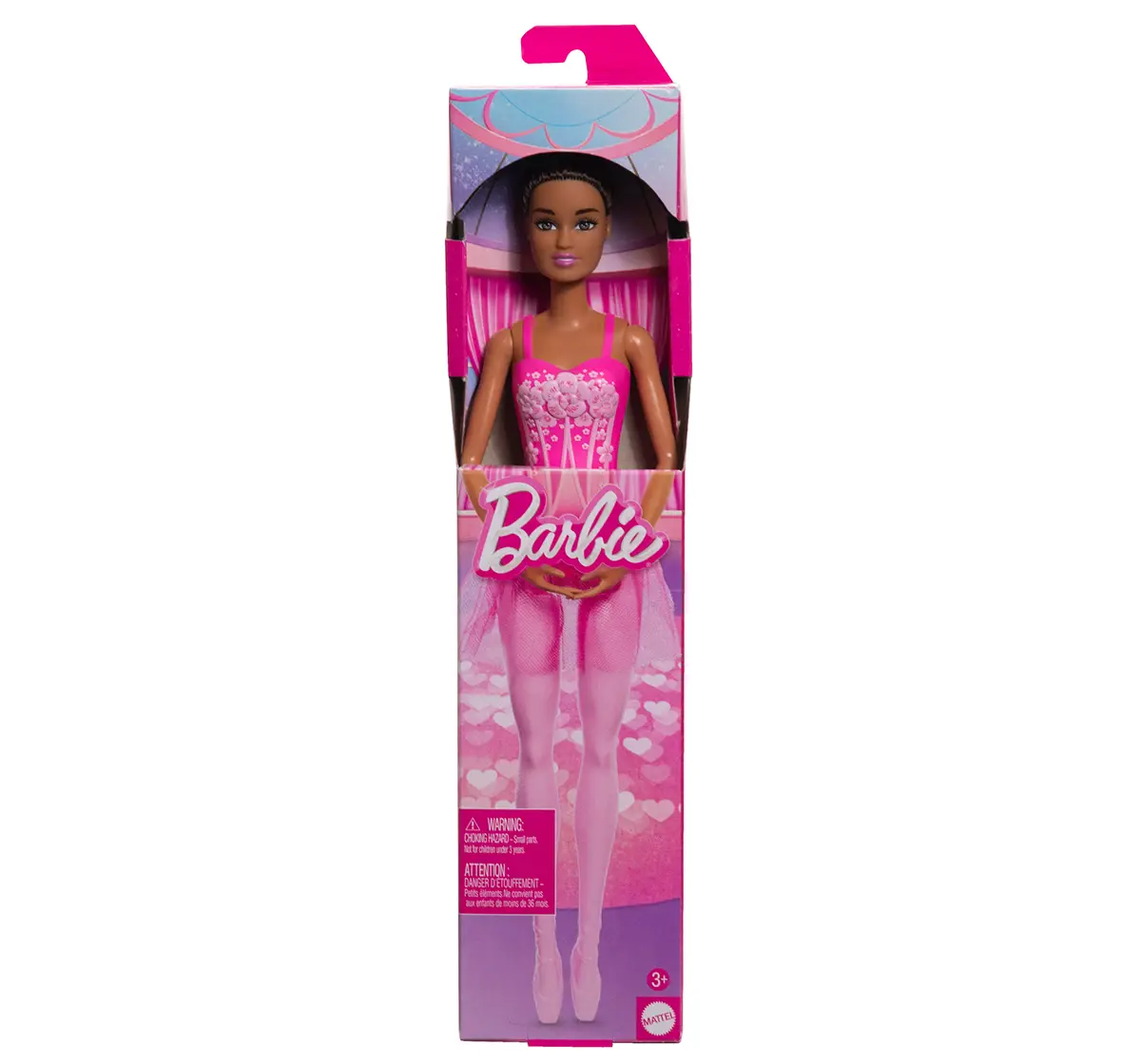 Barbie Ballerina Doll Assortment, 3 Variants, 3Y+, Multicolour