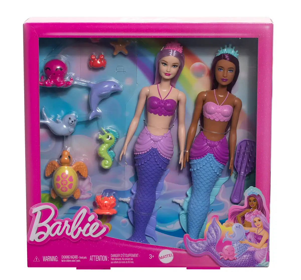 Barbie Mermaid Value Box 3Y Multicolour