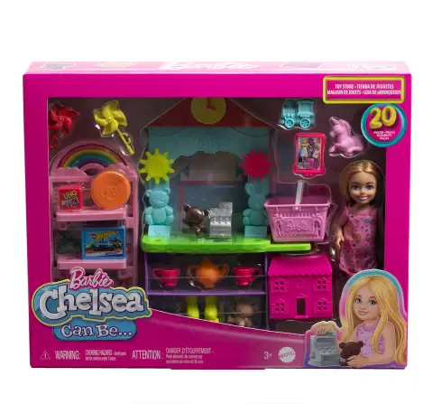 Barbie Chelsea Can Be Toy Store, 3Y+, Multicolour