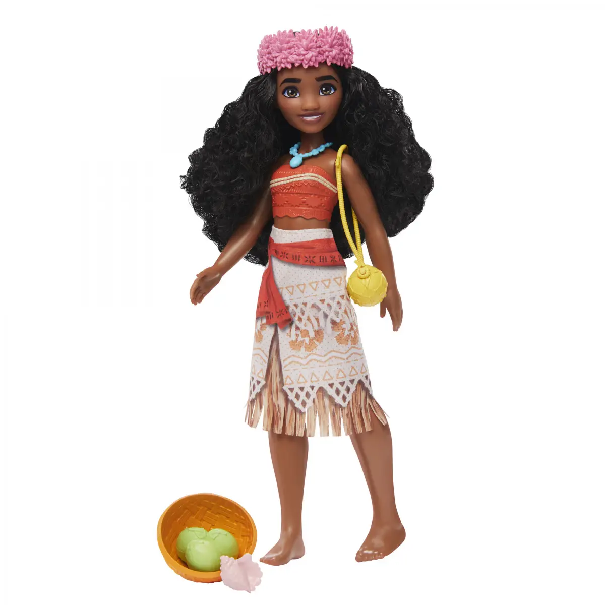 Disney Princess Island Adventure Moana Doll, 3Y+, Multicolour