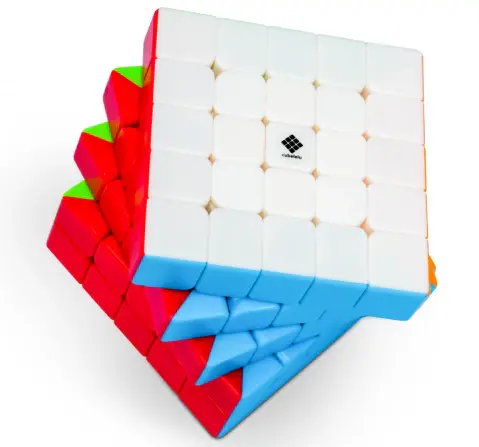 Cubelelo Drift 5x5 Stickerless Speed Cube, 3Y+