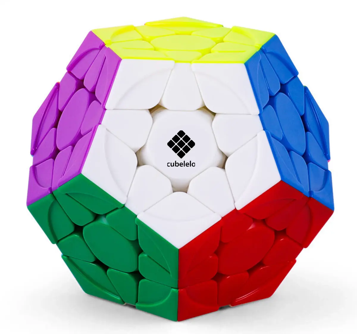 Cubelelo Drift Megaminx v2 (Tiled) Puzzle Cube, 3Y+