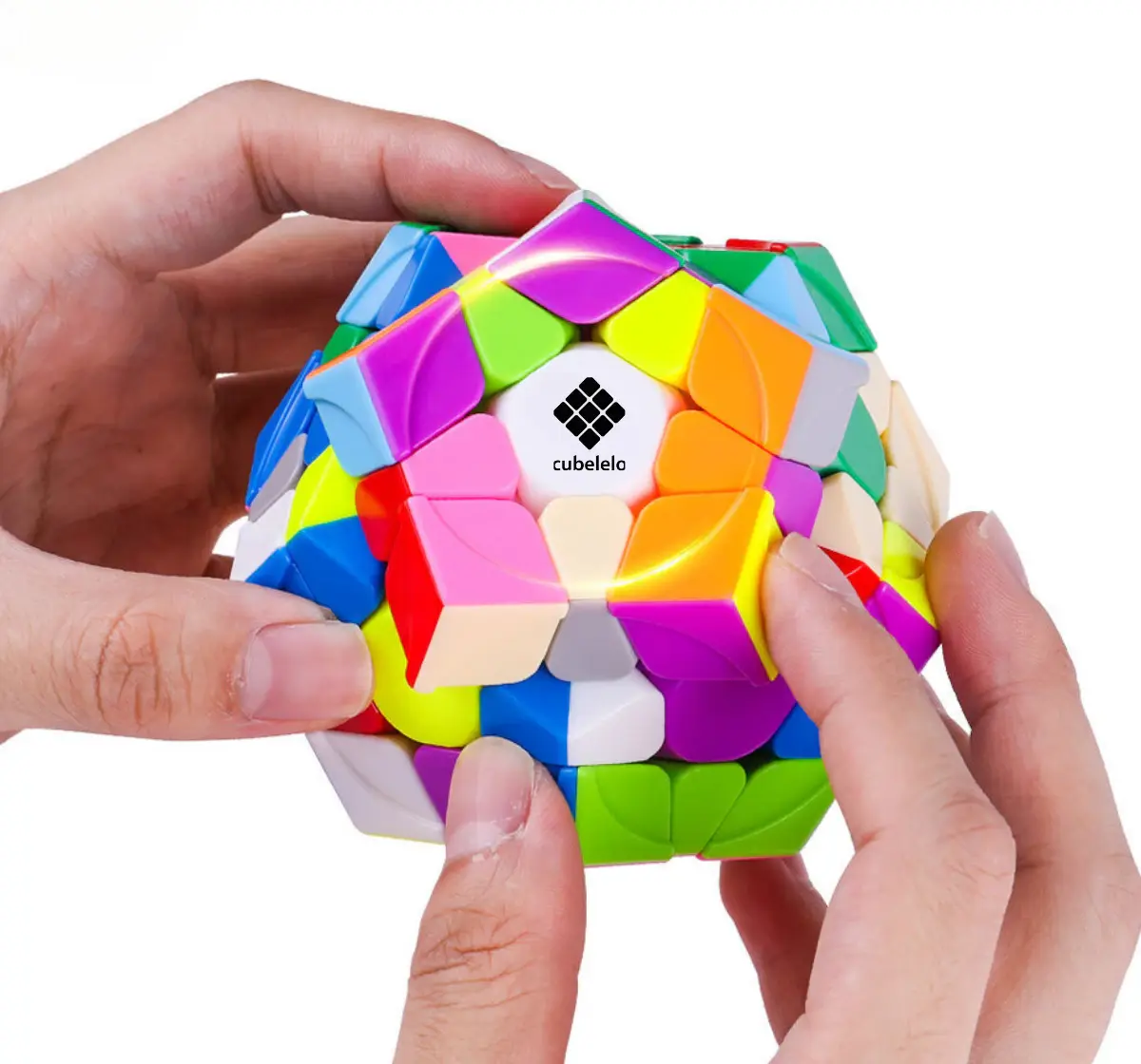 Cubelelo Drift Megaminx v2 (Tiled) Puzzle Cube, 3Y+