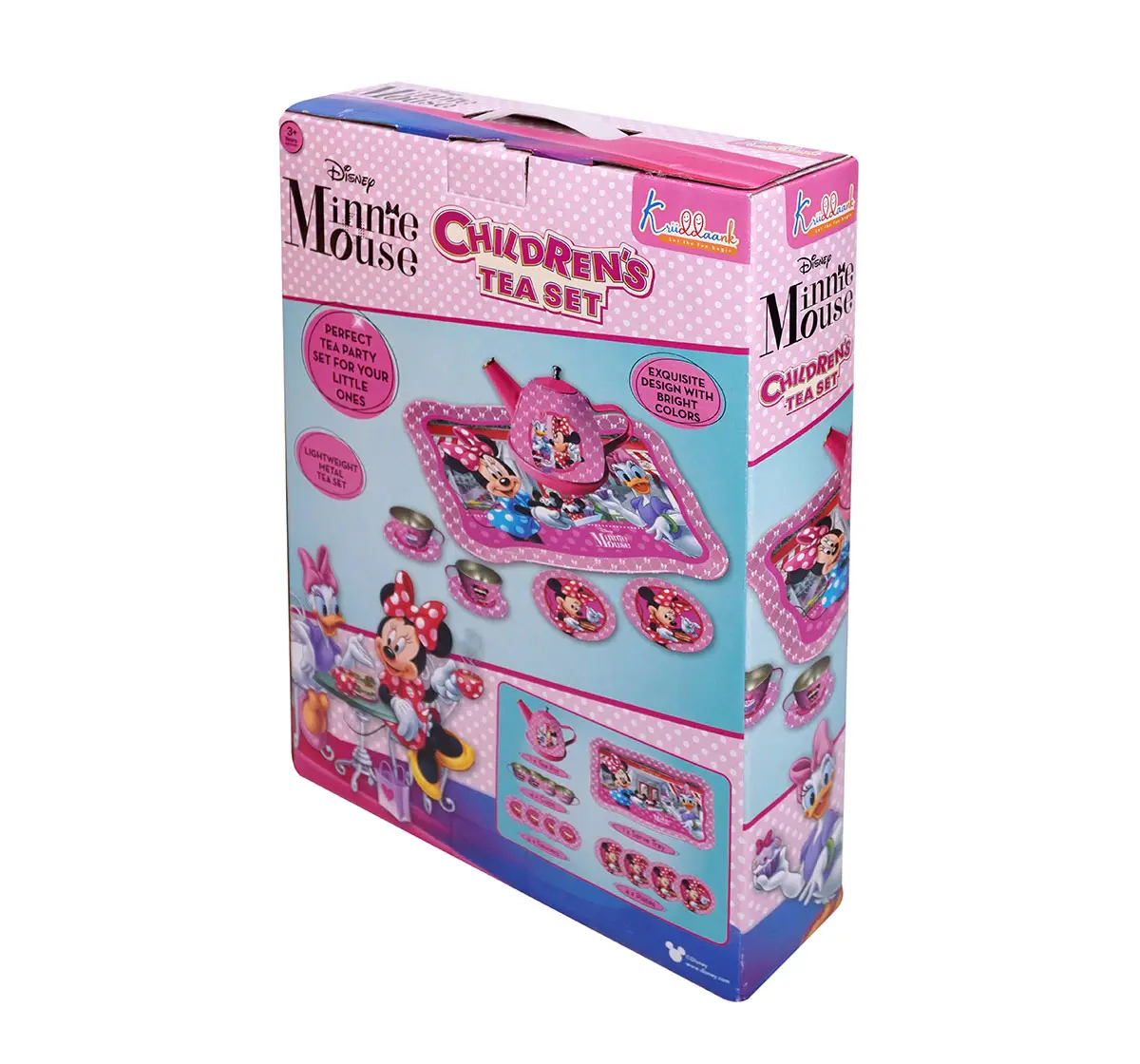 Kriiddaank Children's Mini Tea Set Minnie Mouse, 3Y+