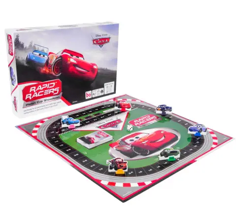 Borad Rapid Racers Board Game, Racing Car-Themed Game, 6Y+, 2 to 6 Players