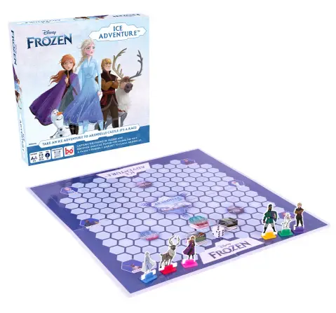 Borad Ice Adventure Frozen Board Game, Race to claim the Castle Game, 3Y+, 2 to 6 Players