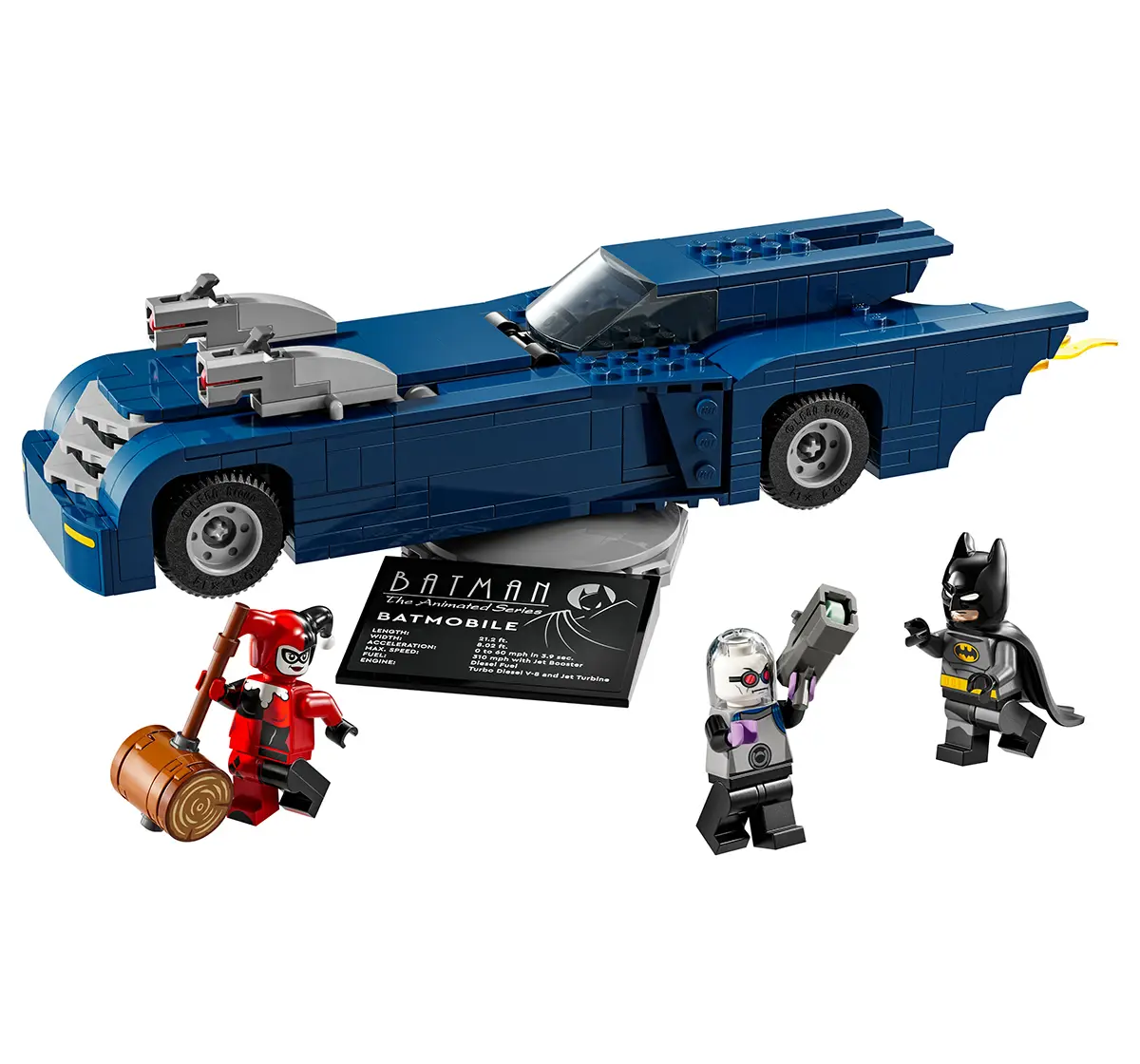 LEGO DC Batman: Batman With The Batmobile Vs. Harley Quinn & Mr. Freeze 76274 (435 Pieces)