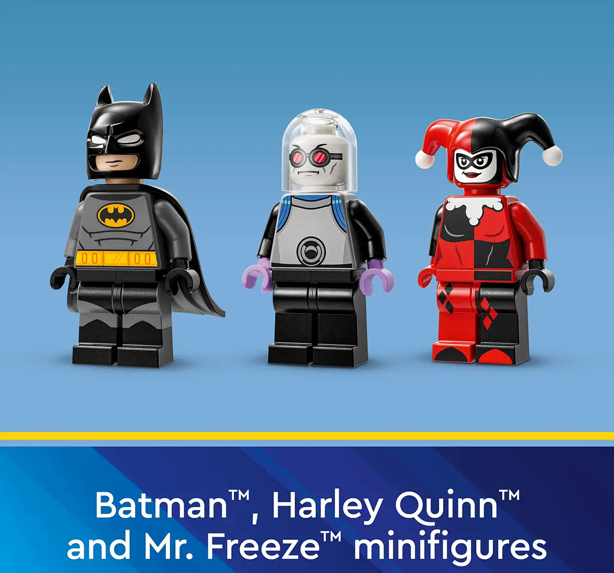 LEGO DC Batman: Batman With The Batmobile Vs. Harley Quinn & Mr. Freeze 76274 (435 Pieces)