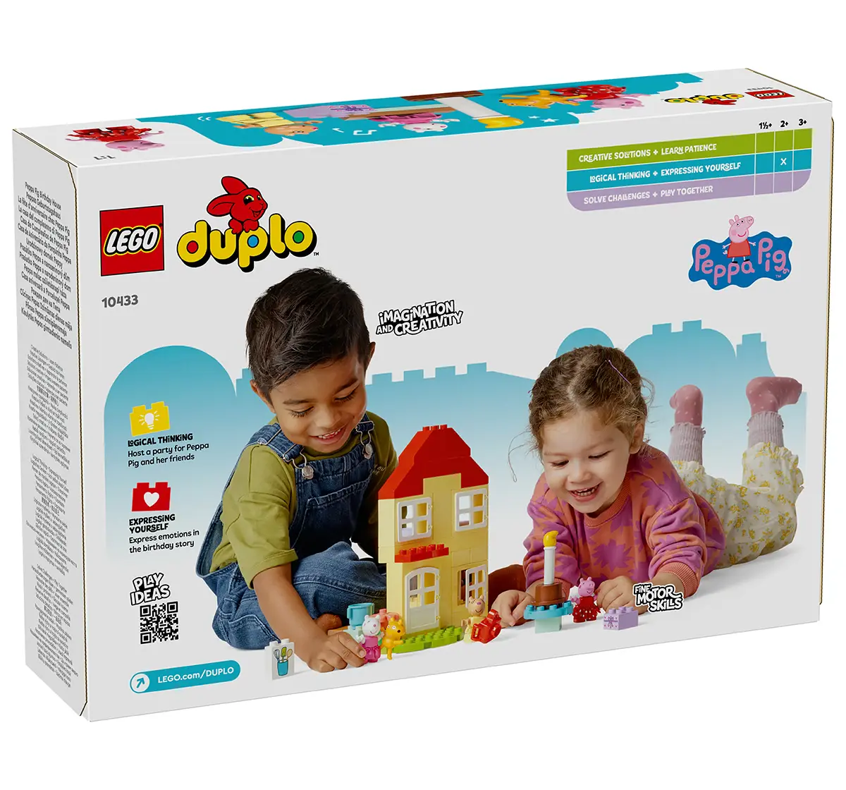 LEGO Duplo Peppa Pig Birthday House Playset 10433 (59 Pieces)