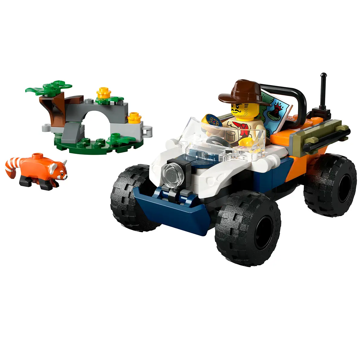 LEGO City Jungle Explorer Atv Red Panda Mission Se T 60424 (92 Pieces)