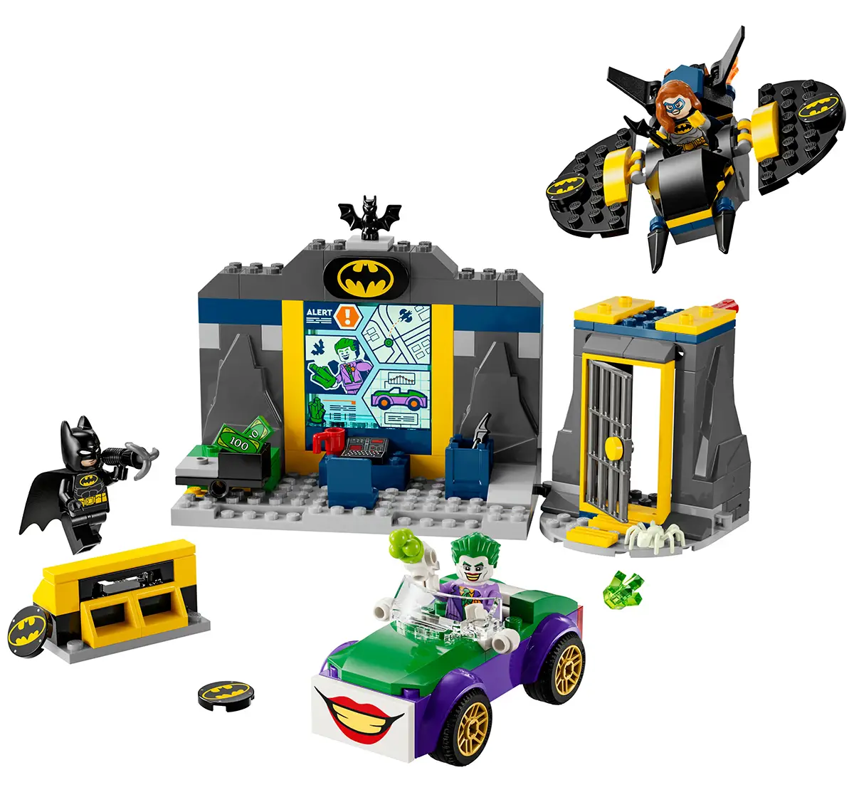 LEGO Dc Batman The Batcave With Batman, Batgirl & The Joker 76272 (184 Pieces)