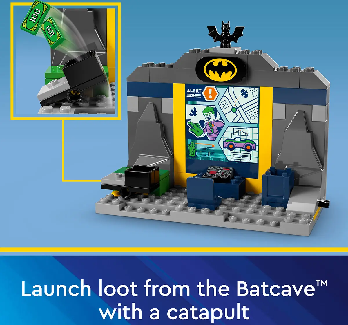 LEGO Dc Batman The Batcave With Batman, Batgirl & The Joker 76272 (184 Pieces)