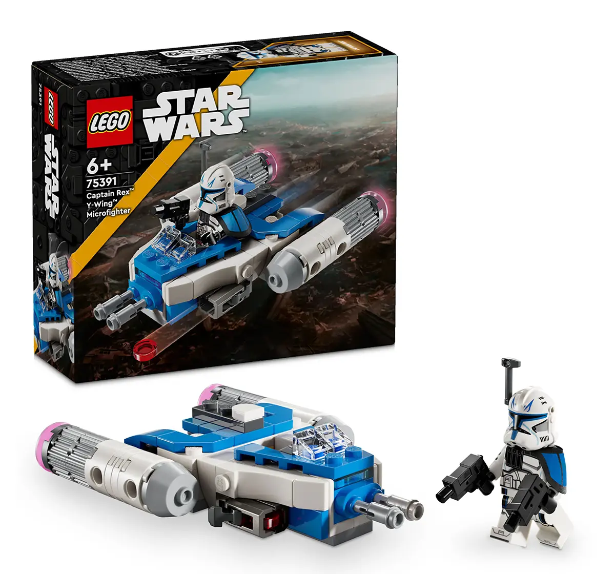 LEGO Star Wars Captain Rex Y-Wing Microfighter Set 75391 (99 Pieces)