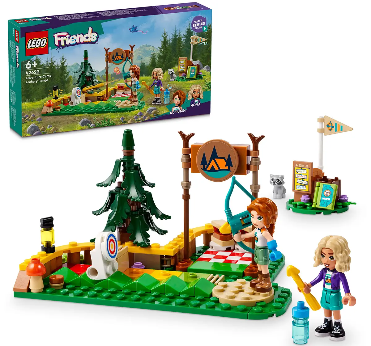 LEGO Friends Adventure Camp Archery Range Toy 42622 (157 Pieces)