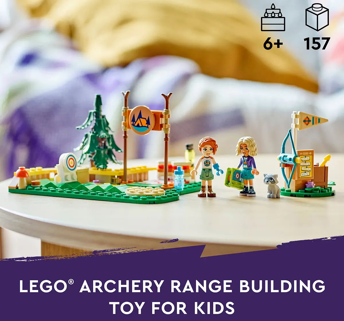 LEGO Friends Adventure Camp Archery Range Toy 42622 (157 Pieces)