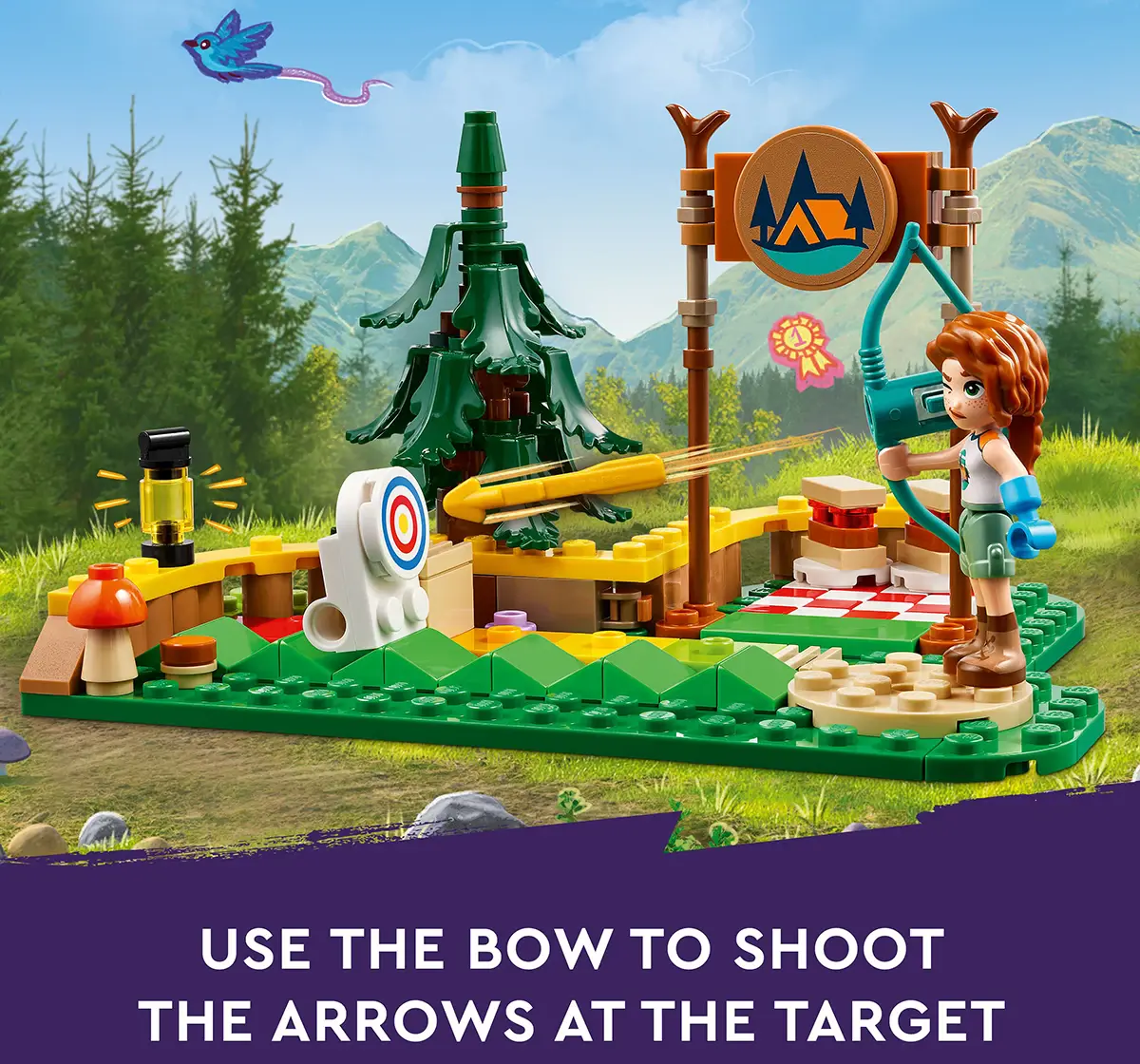 LEGO Friends Adventure Camp Archery Range Toy 42622 (157 Pieces)