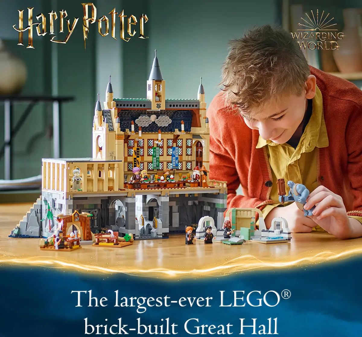 LEGO Harry Potter Hogwarts Castle: The Great Hall 76435 (1732 Pieces)