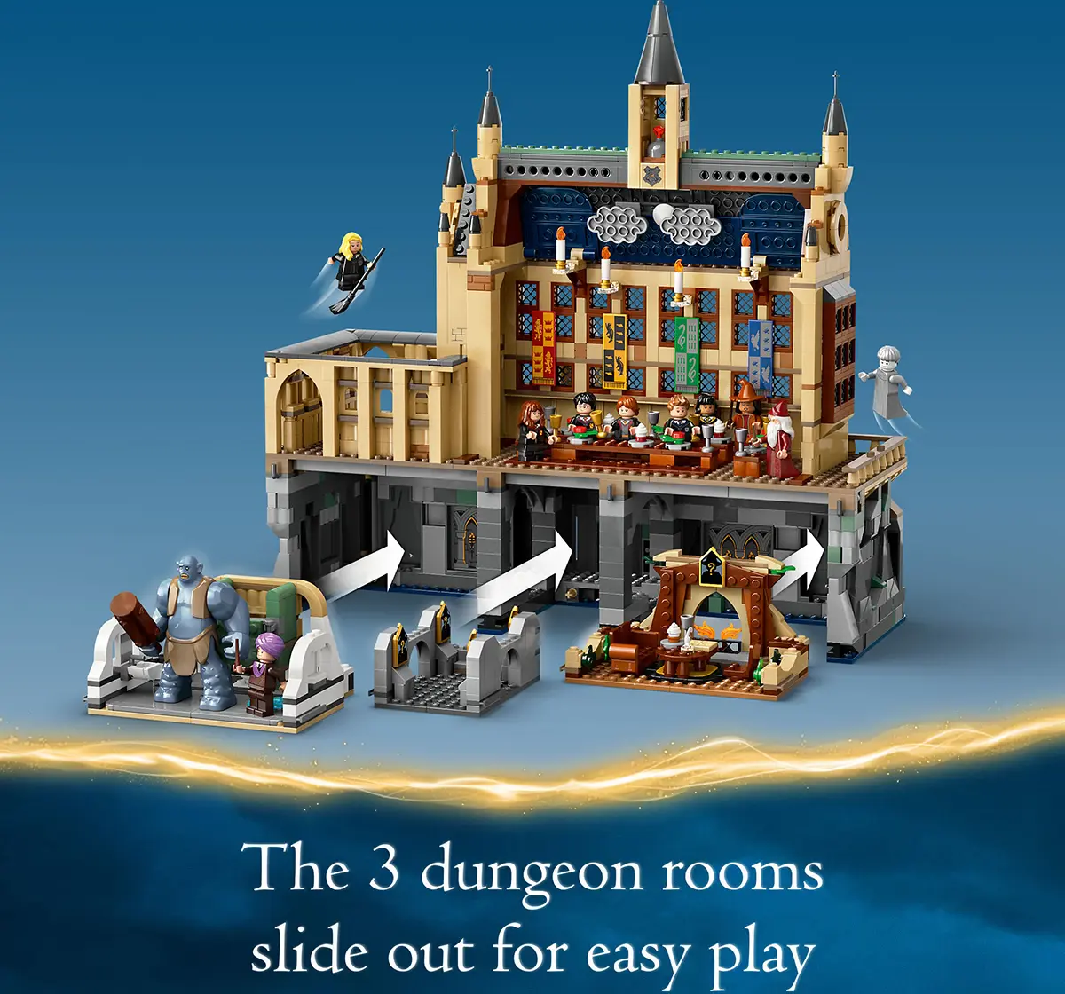 LEGO Harry Potter Hogwarts Castle: The Great Hall 76435 (1732 Pieces)