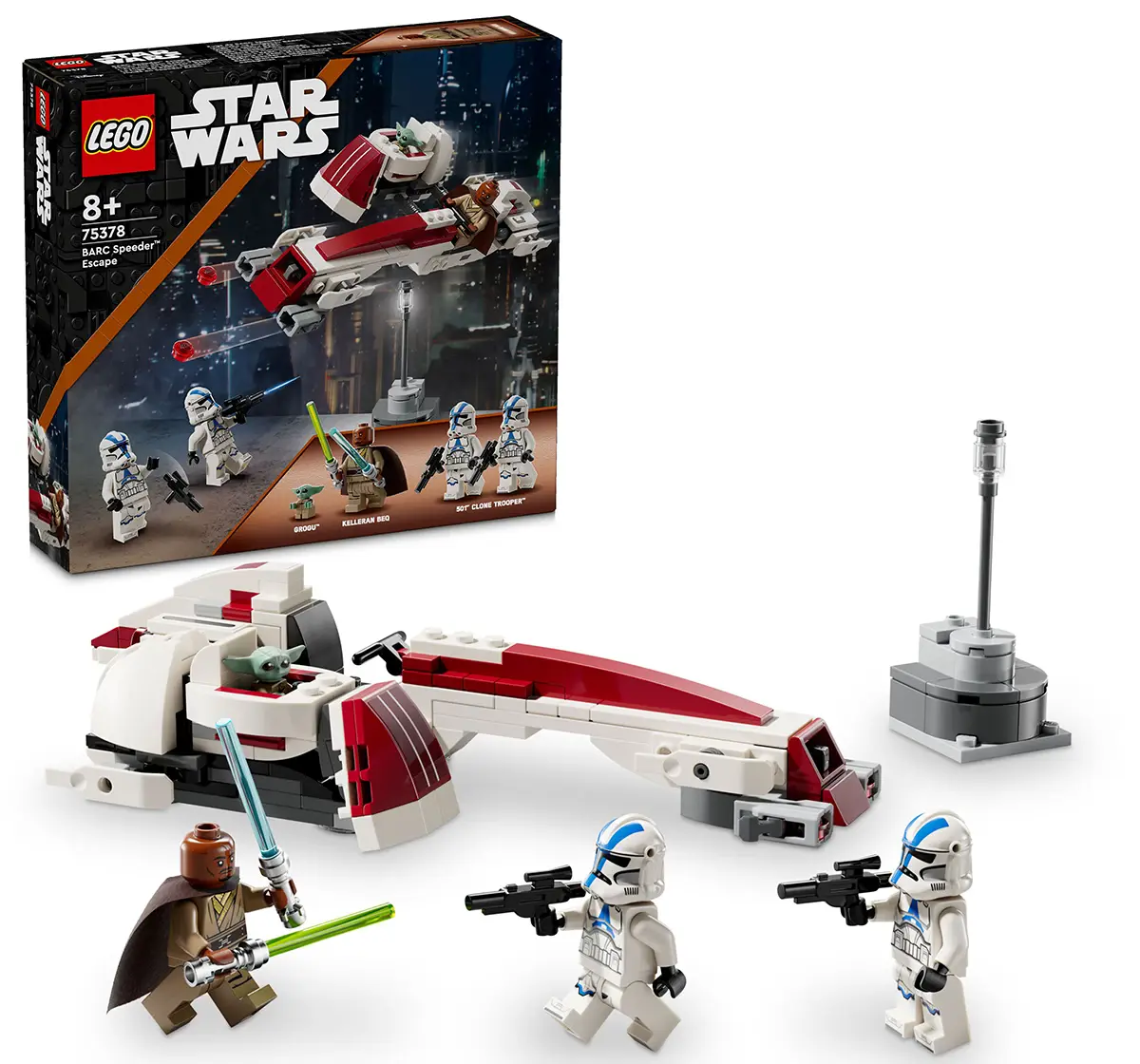 LEGO Star Wars Barc Speeder Escape Set 75378 (221 Pieces)